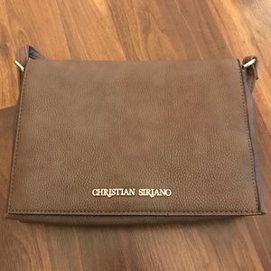 Lt Brown Christian Siriano Bag w/ Adjustable Strap